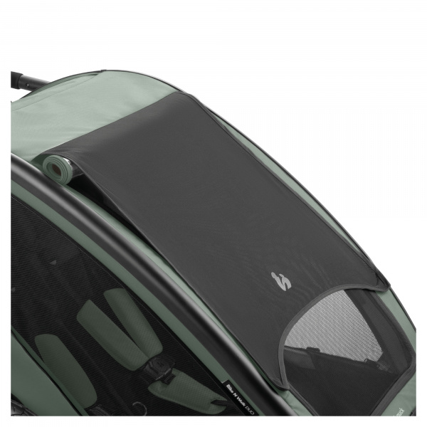 Remorque de vélo dryk duo melange grey Hauck