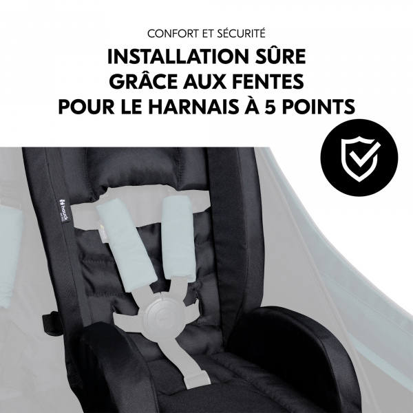 Réducteur de siège pour remorque de vélo Hauck