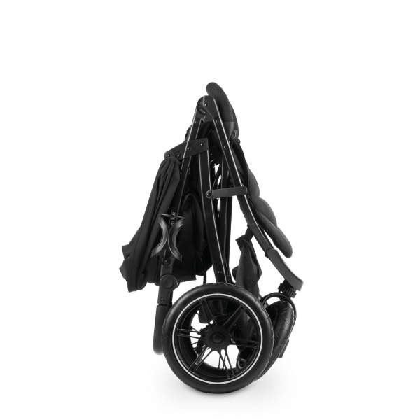 Poussette 3 roues rapid 3 air black Hauck