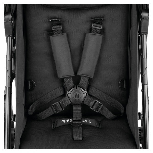 Poussette 3 roues rapid 3 air black Hauck