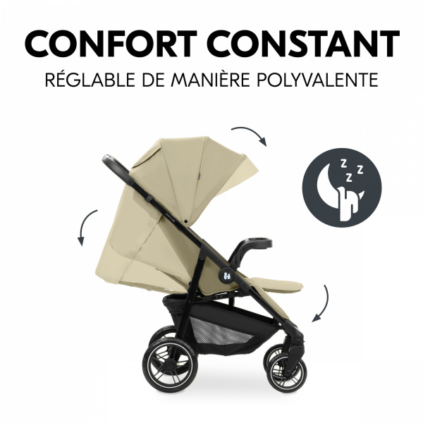 Poussette duo shop n care travel set olive Hauck