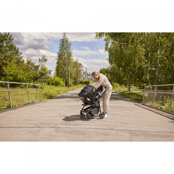 Poussette duo shop n care travel set grey Hauck