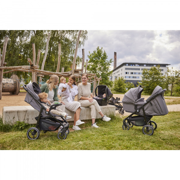 Poussette trio shop n care trio set grey Hauck