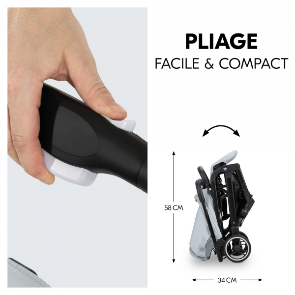 Poussette compacte travel n care simba le roi lion Hauck