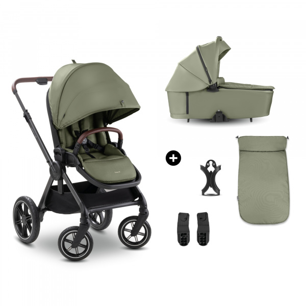 Poussette duo comfort n care set olive Hauck
