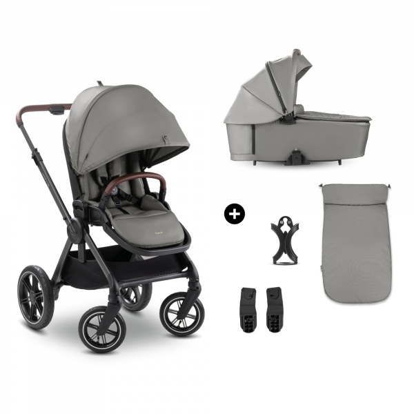 Poussette duo comfort n care air set dark grey Hauck