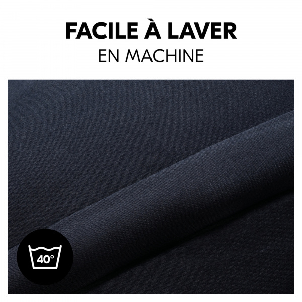 Chancelière hiver universelle black Hauck