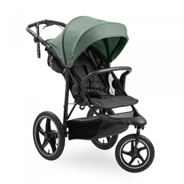 Poussette 3 roues runner 3 jungle green Hauck