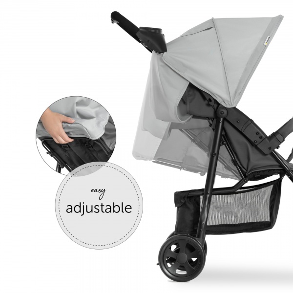 Poussette citi neo 3 grey Hauck