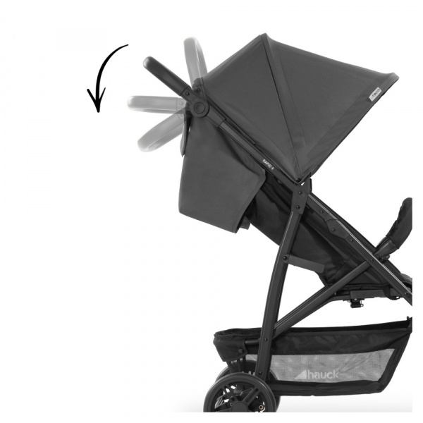 Poussette rapid 4 grey Hauck