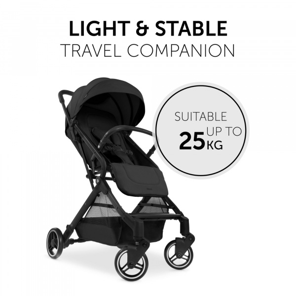 Poussette compacte travel n care black Hauck