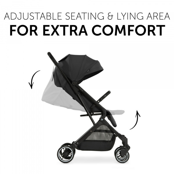 Poussette compacte travel n care black Hauck