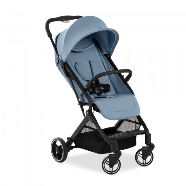 Poussette compacte travel n care plus dusty blue Hauck