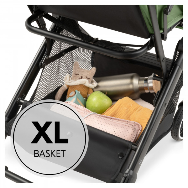 Poussette compacte travel n care plus green Hauck