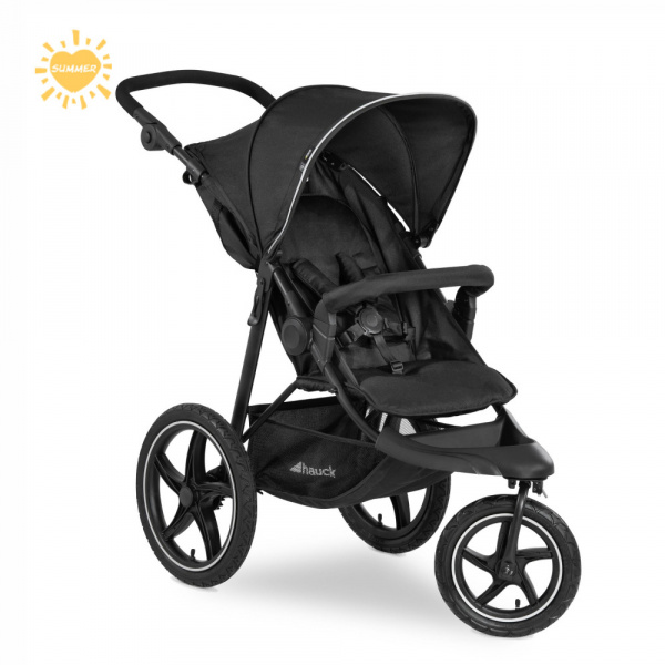 Poussette runner 2 black Hauck