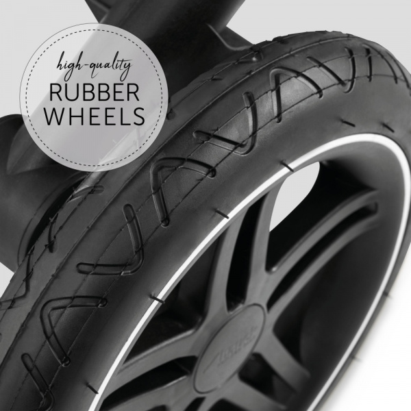 Poussette double atlantic jumeaux melange grey Hauck