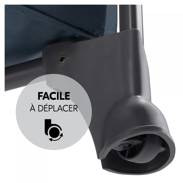 Lit parapluie 3 en 1 play n relax center dark-blue Hauck