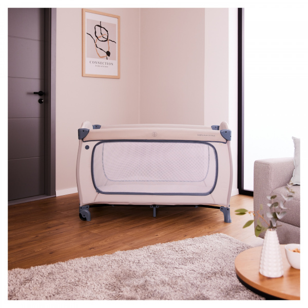 Lit parapluie 3 en 1 sleep n play go plus dusty-mint Hauck