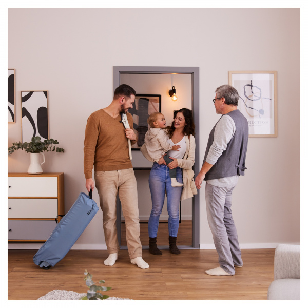 Lit parapluie 3 en 1 sleep n play go plus dusty-cork Hauck