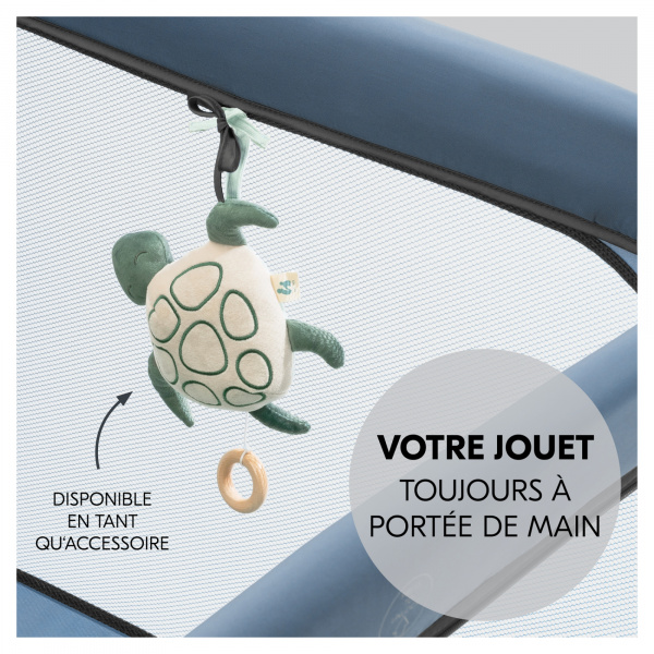 Lit parapluie parc pliant sleep n play sq set dark-blue Hauck