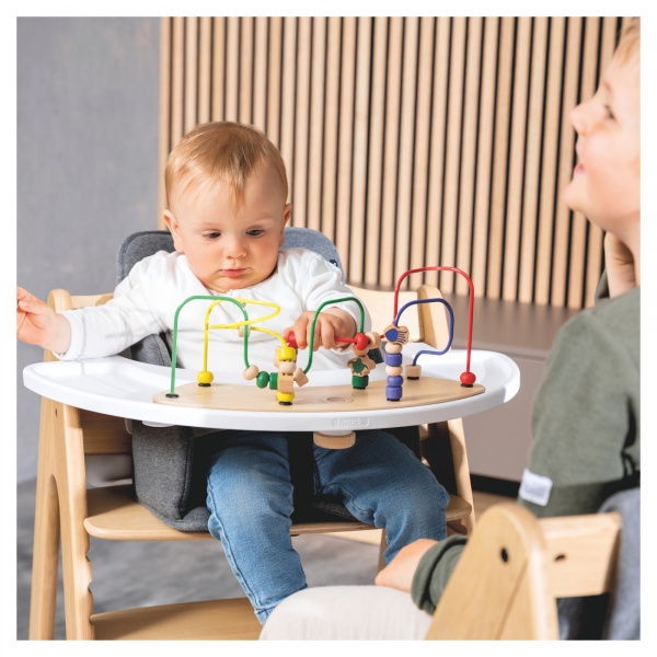 Jeux pour plateau de chaise haute en bois play moving Hauck