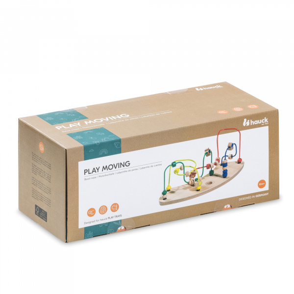 Jeux pour plateau de chaise haute en bois play moving Hauck