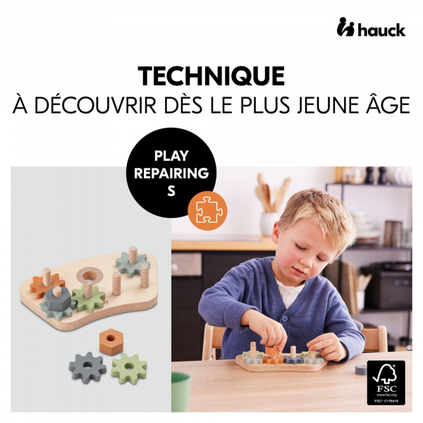 Jeux de plateau pour chaise haute en bois arketa play repairing s Hauck