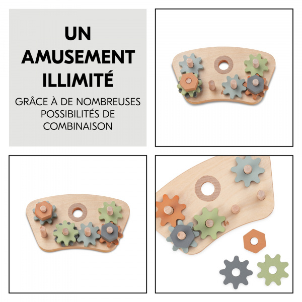 Jeux de plateau pour chaise haute en bois arketa play repairing s Hauck