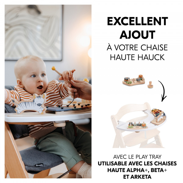 Jeux de plateau pour chaise haute en bois arketa play repairing s Hauck