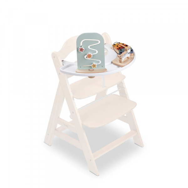 Jeux de plateau pour chaise haute en bois arketa play planting s Hauck