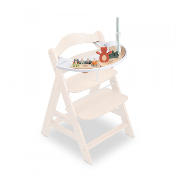 Jeux de plateau pour chaise haute en bois arketa play planting s Hauck