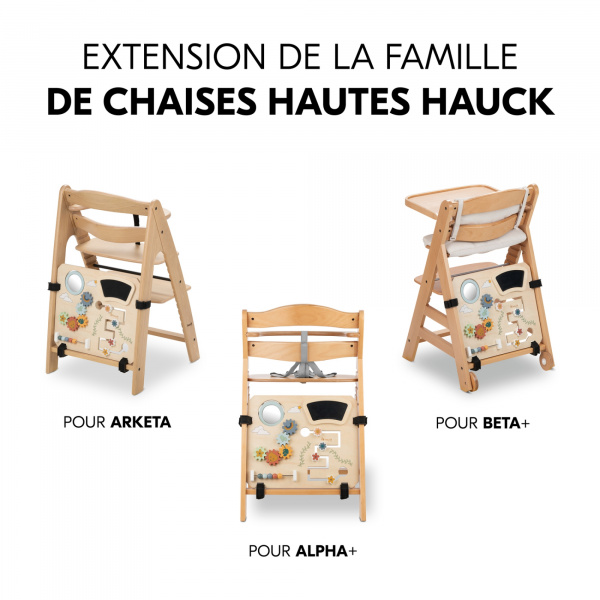 Tableau d'activité pour chaise haute play board Hauck