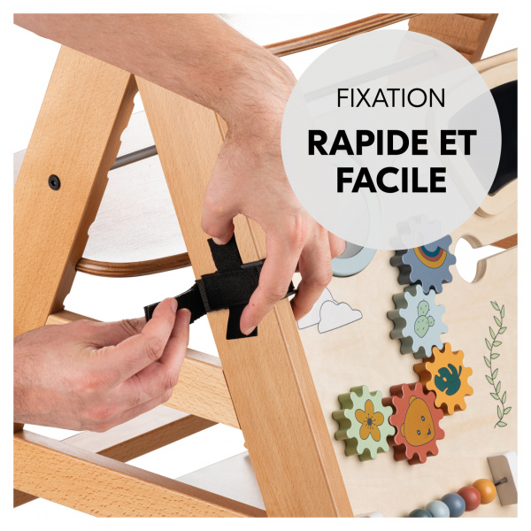 Tableau d'activité pour chaise haute play board Hauck