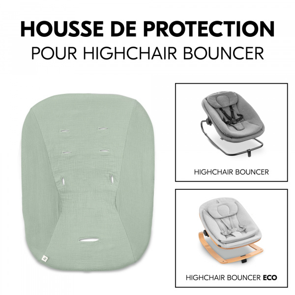 Housse pour transat bébé dark grey Hauck