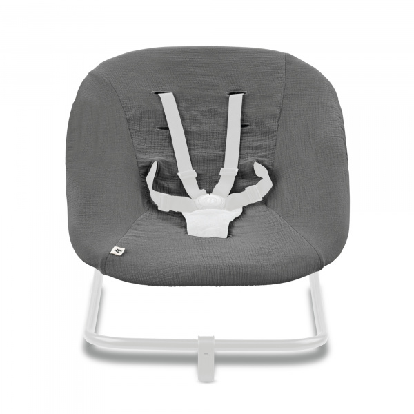 Housse pour transat bébé dark grey Hauck
