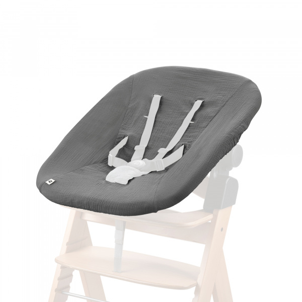 Housse pour transat bébé dark grey Hauck