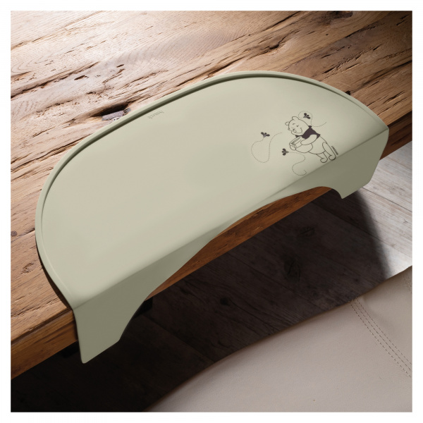 Set de table pour tablette de chaise haute mat pooh dusty beige Hauck