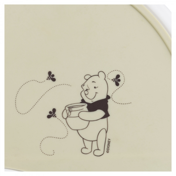Set de table pour tablette de chaise haute mat pooh dusty beige Hauck