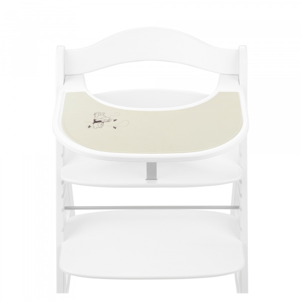 Set de table pour tablette de chaise haute mat pooh dusty beige Hauck