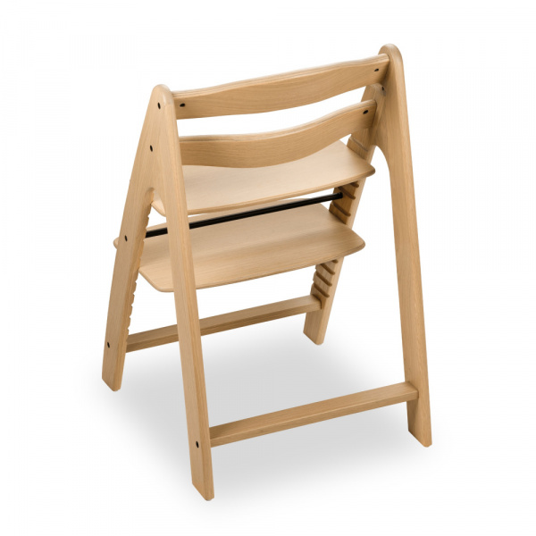 Chaise haute évolutive arketa bois naturel oak Hauck