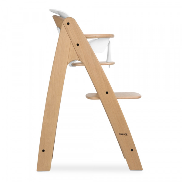 Chaise haute évolutive arketa bois naturel oak Hauck