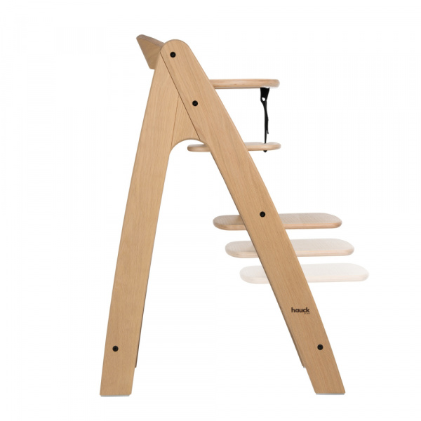 Chaise haute évolutive arketa bois naturel oak Hauck