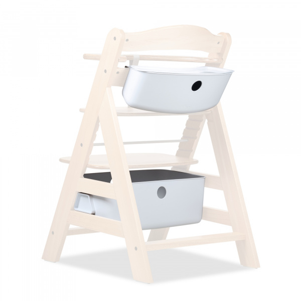 Boîtes de rangement pour chaise haute alpha+ Hauck