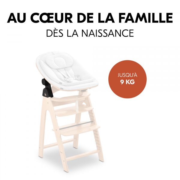 Adaptateur pour chaise haute arketa noir Hauck