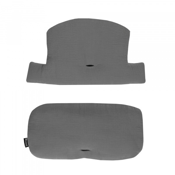 Coussin de chaise haute select jersey flowers rose Hauck