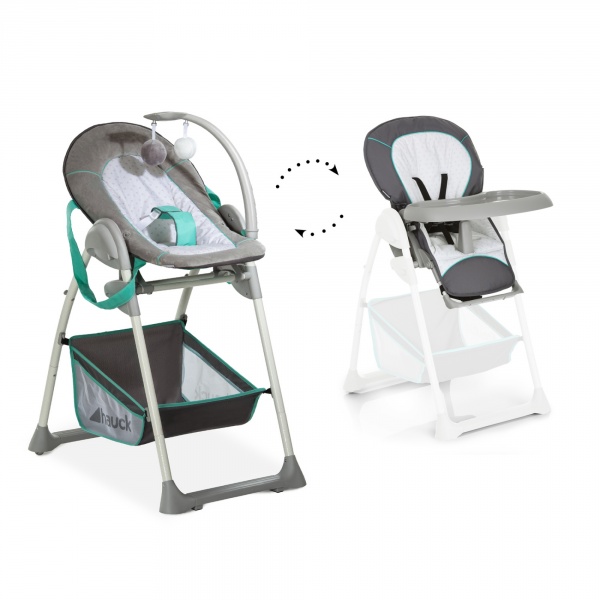 Chaise haute sit n relax hearts Hauck