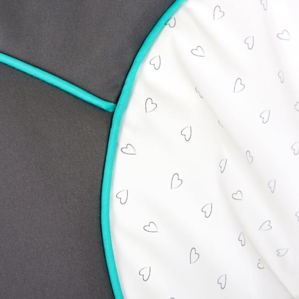 Chaise haute sit n relax hearts Hauck