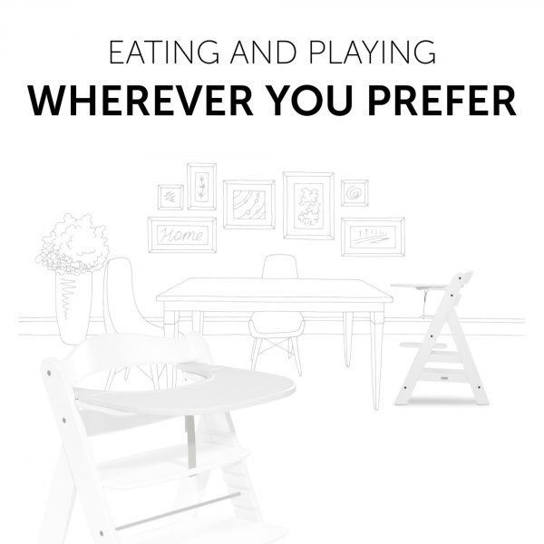 Tablette alpha click white Hauck