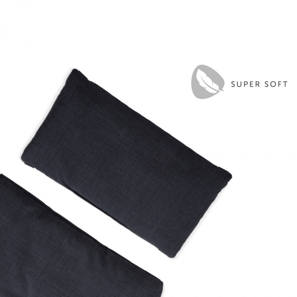 Coussin de chaise haute deluxe noir Hauck