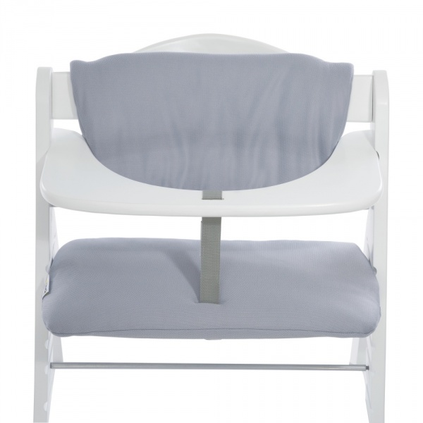 Coussin de chaise haute deluxe stretch grey Hauck